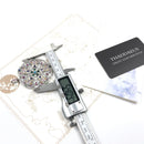 Pendant Amulet Kaleidoscope Dragonfly,Spring New Elaborate Fine Jewelry 925 Sterling Silver Magic Garden Gift For Women