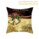 Christmas Cushion Cover Merry Christmas Decorations for Home 2022 Christmas Ornament Xmas Gifts Navidad Noel Happy New Year 2023