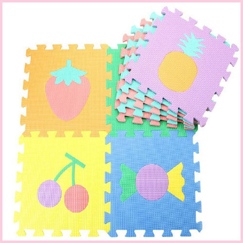 Children's Mat EVA Kids Foam Puzzle Carpet Baby Play Mat Interlocking Floor Tiles with Alphabet and Numbers DropShipping