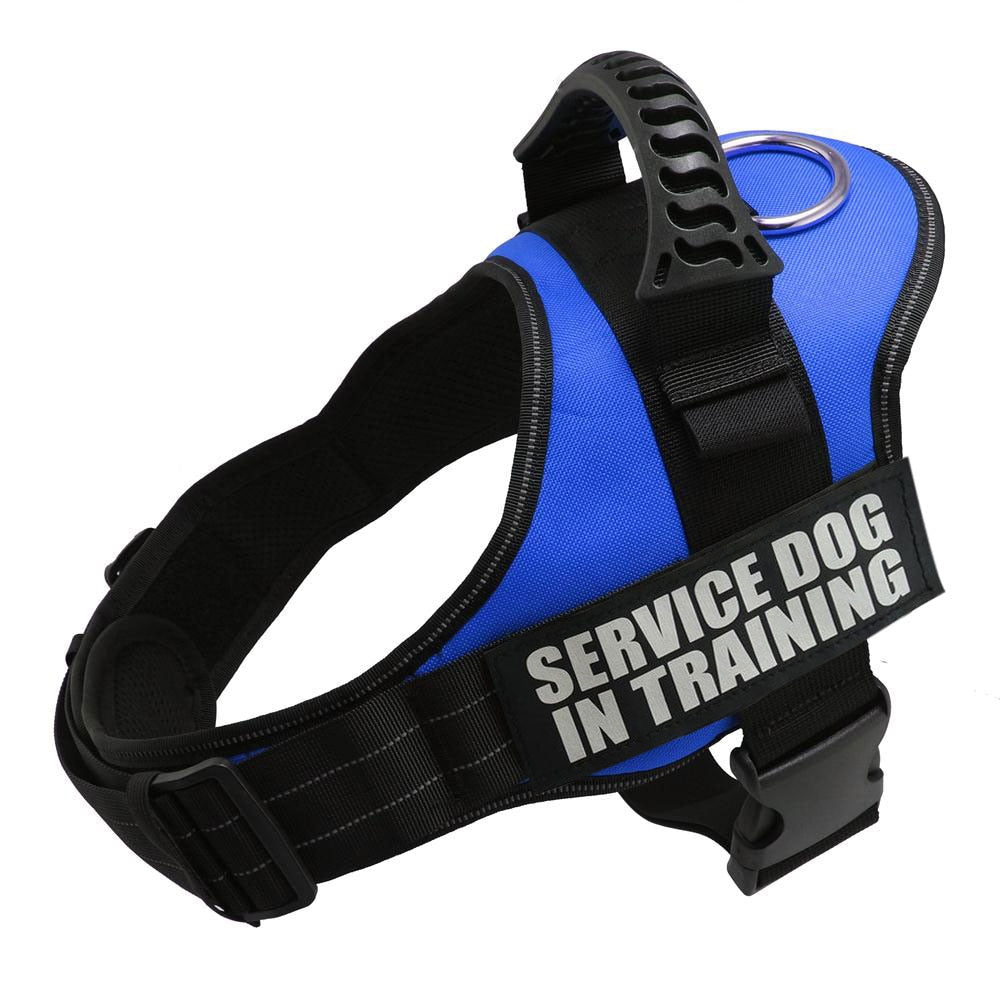 K9 Harness For Dogs Reflective Adjustable Pet Dog Harnesses Vest Dog Collar For Husky Shepherd Small Medium Large Dogs Supplies - anconmall
