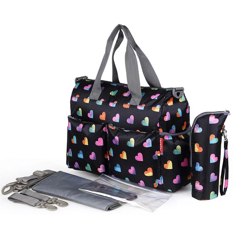 Fashion Mummy Maternity Nappy Bag Large Capacity Nappy Bag Travel Backpack Nursing Bag for Baby Care Women&#39;s Fashion Bag