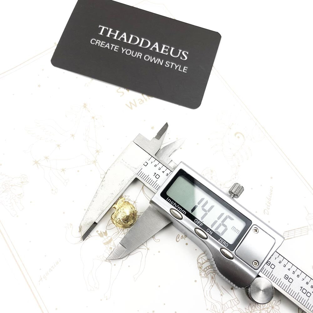 Bead Apple Gold Color 925 Sterling Silver Charms Europe Jewelry Accessories Gift For Women