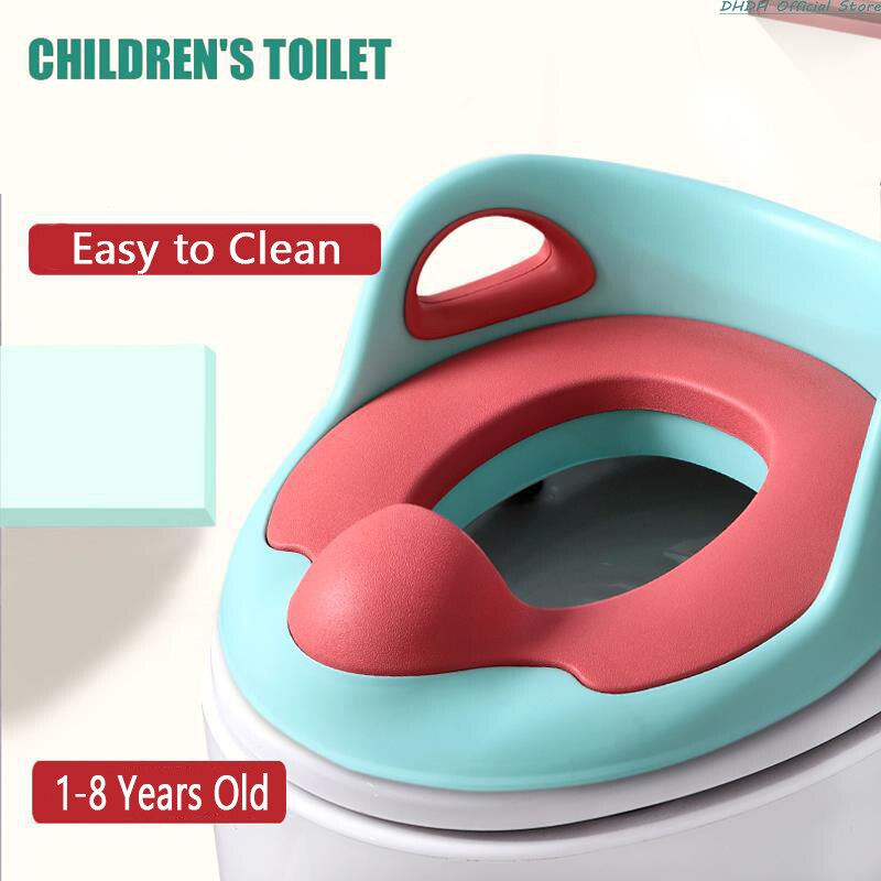 Children's Pot Portable  Baby Potty Training Seat Travel Toilet Seat With Armrests Slip-Proof Safety Urinal Chair Girls Boys