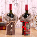 Christmas Wine Bottle Cover Merry Christmas Decorations For Home 2022 Christmas Ornament New Year 2023 Xmas Navidad Natal Gifts
