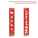 Santa Claus Banner Merry Christmas Decor For Home Christmas Door Decor Outdoor Xmas Ornament Navidad 2022 Happy New Year 2023 - anconmall