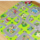 9pcs/Set Kids Carpet Playmat City Life Children's Educational Toys Road Traffic System Baby Play Mat EVA Kids Foam Puzzle Carpet