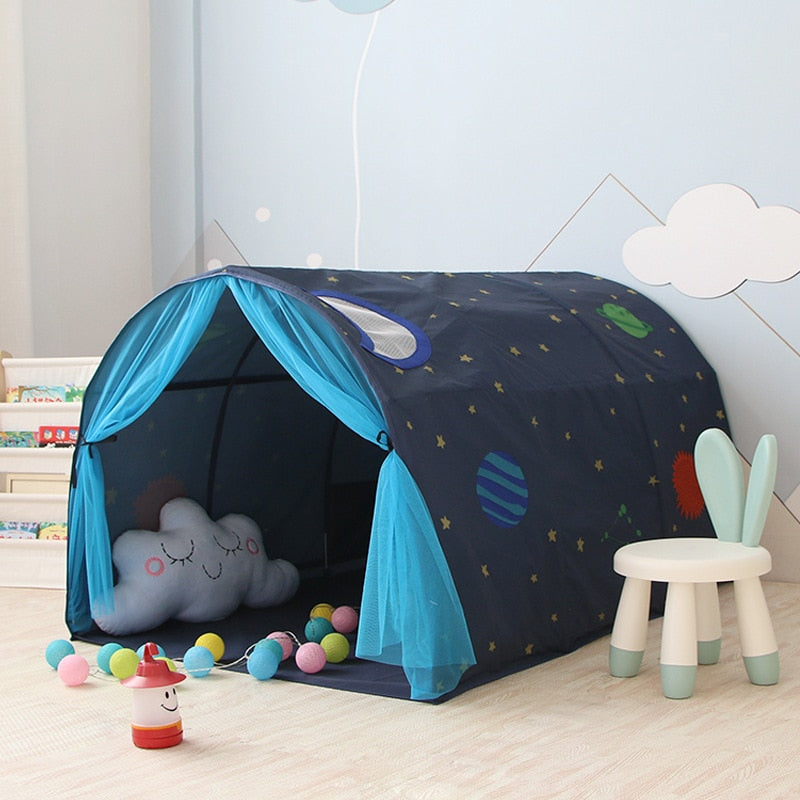 Children's Tent Princess Castle House Game Room Cartoon Wigwam For Children Easy Assemble Playhouse Toy Tents Gifts