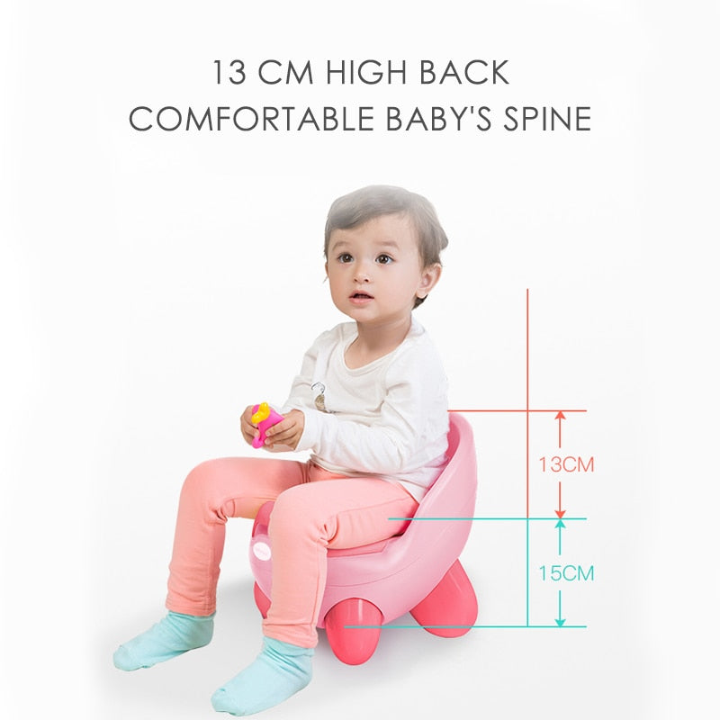 Children's Pot Potty Chair Fun Potty Training Portable Baby Potty With Removable Comfy Ergonomic Design Non-Slip Potty Baby WC