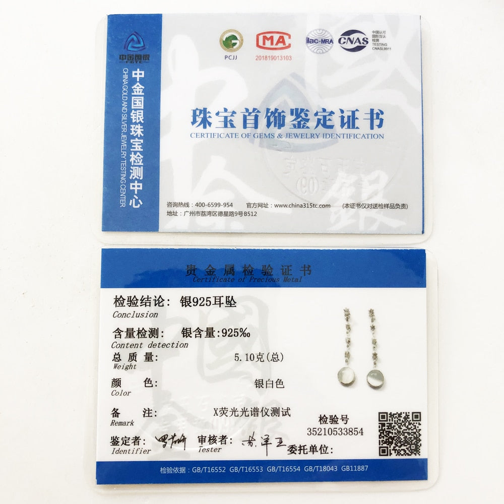 Drop Earrings Black Star,Europe Style Karma Good Fashion Jewelry Bohemia Gift For Women In 925 Sterling Silver