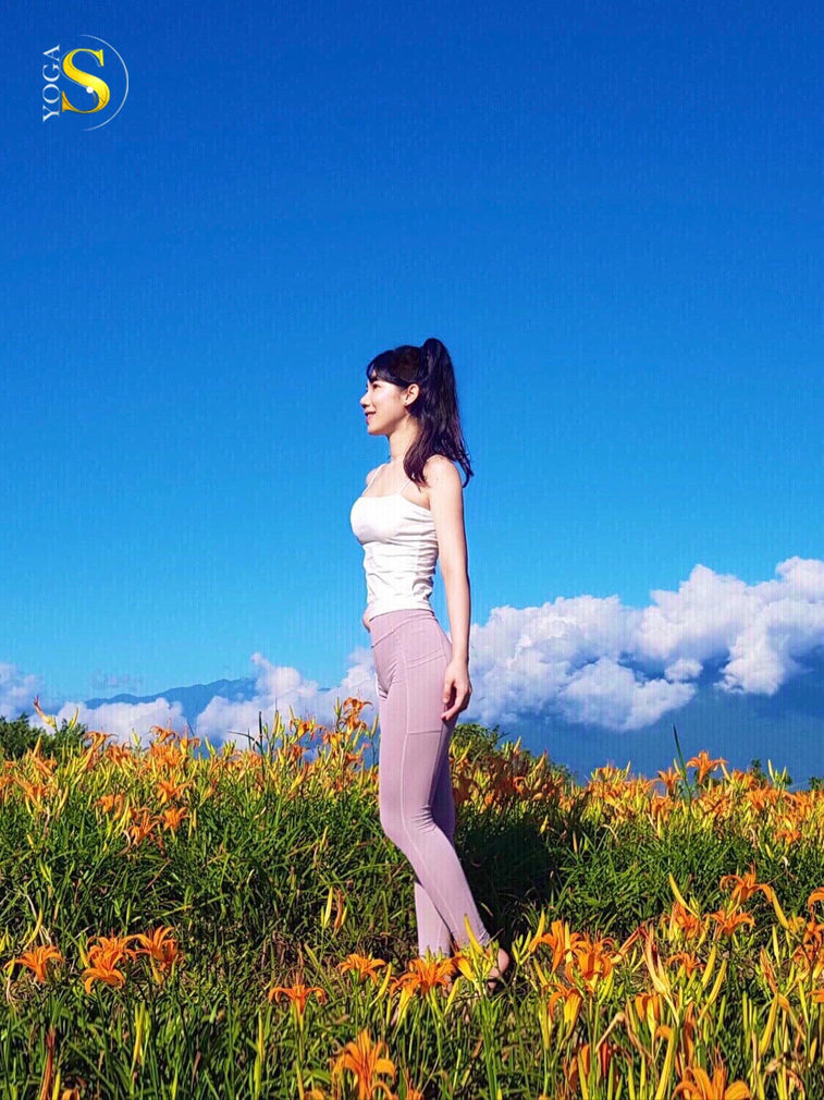 【 A.Brolly 亞伯尼 】Mintie 甜美藕 涼感薄荷瑜珈褲