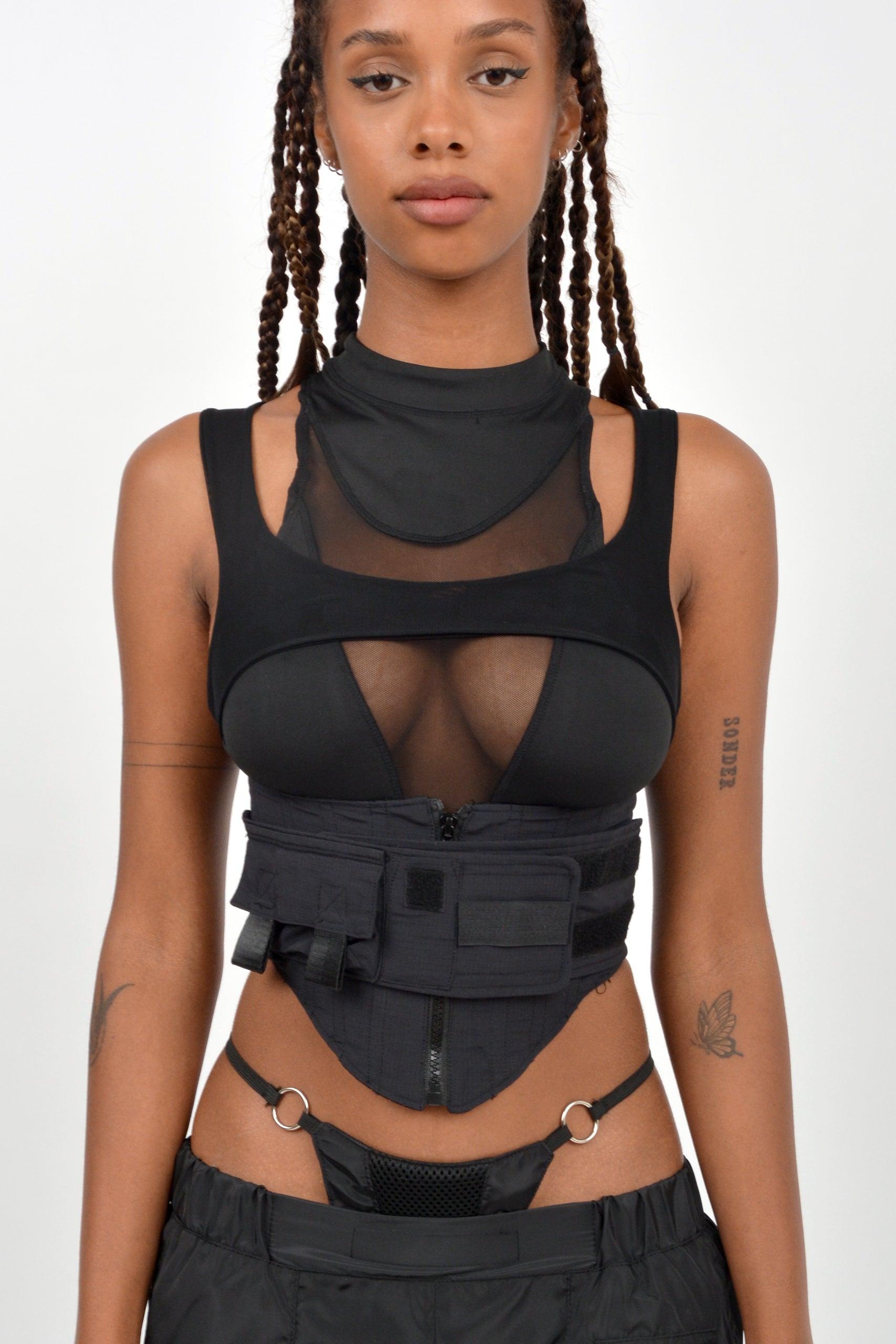 tactical corset top