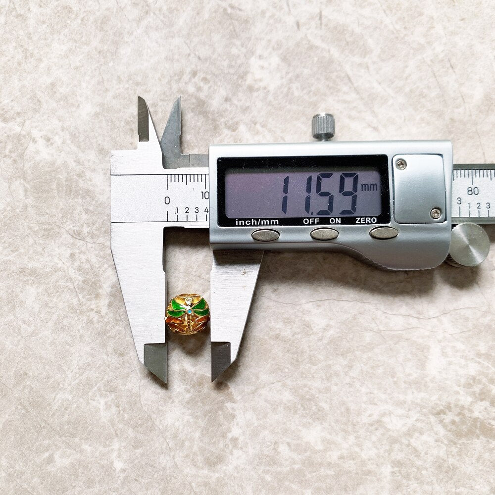 Beads Golden Dragonfly Colourful Gift For Women Karma Charms European 925 Sterling Silver Jewelry Accessories