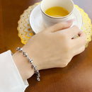 Skulls Link Chain Bracelets Punk 925 Sterling Silver Fashion Rebel Street Jewelry Europe Gift For Men Women