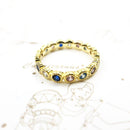 Golden Ring Royalty,Europe Fine Jewerly For Elegance Women,2023 Summer Victorian Age Vintage Gift In 925 Sterling Silver