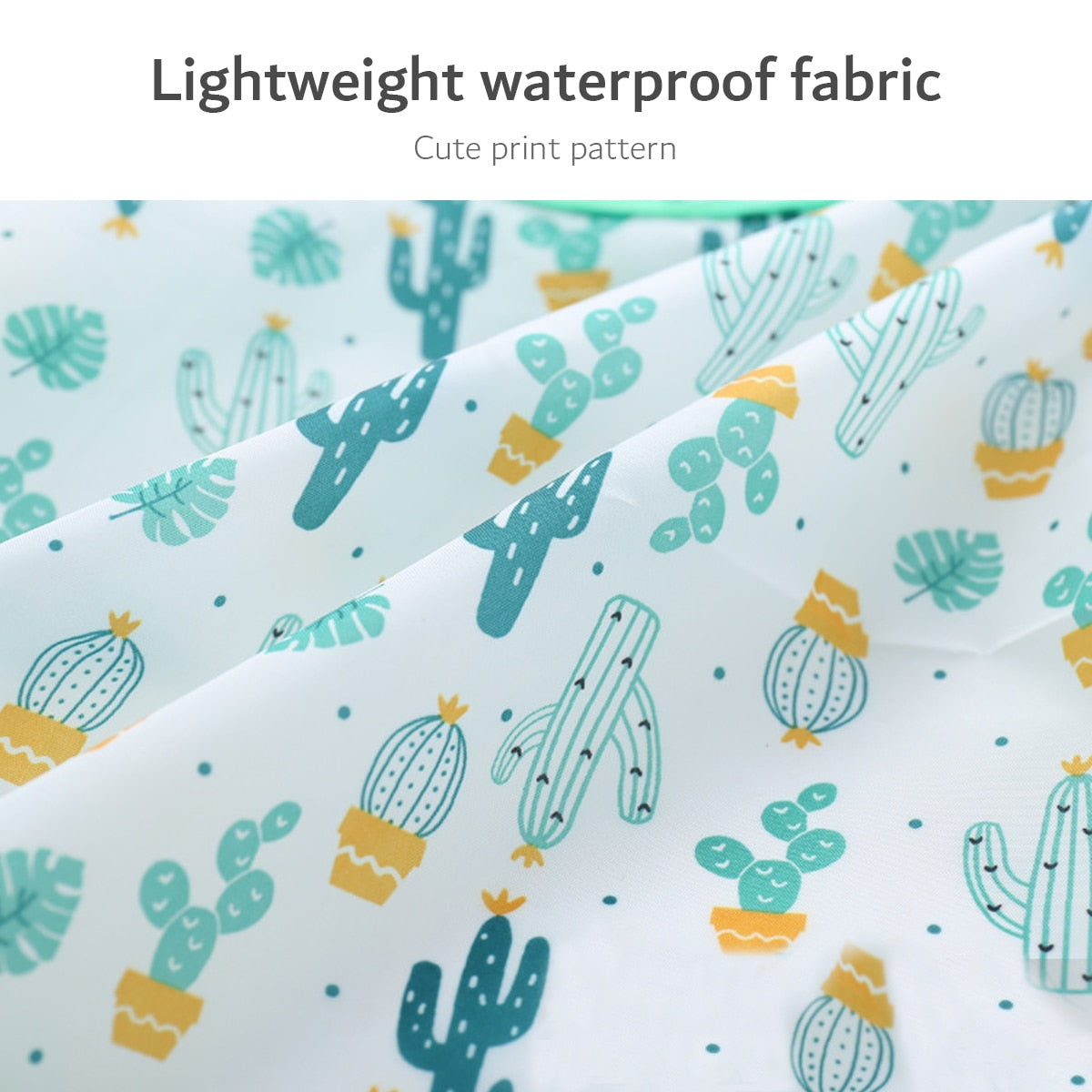 hibobi Cartoon Animal Pattern Waterproof Bibs Baby Accessories Baby Bibs Waterproof Animal Polyester Silicone Bib