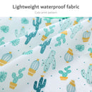 hibobi Cartoon Animal Pattern Waterproof Bibs Baby Accessories Baby Bibs Waterproof Animal Polyester Silicone Bib