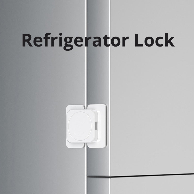 Child Lock Protection from Children Door Lock For Children's  Plastic Baby Safety Goods Refrigerator Drawers Gate Lock