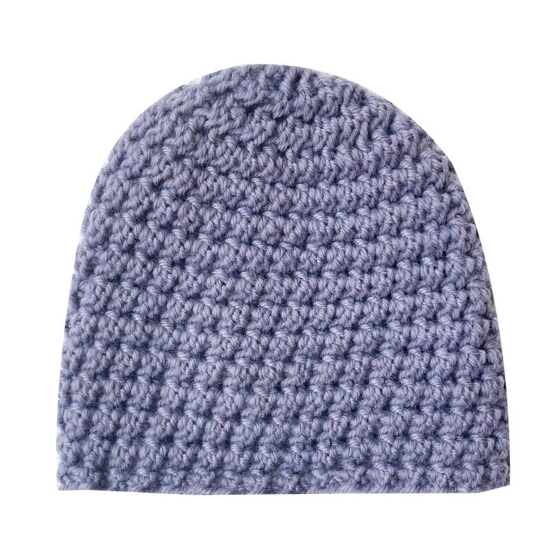 Baby Turban Hat Beanie Hat Winter Autumn Knitting for Girls 0-24M Breathable Headdress Highly Stretchy Universal Hat