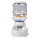 3.8L Gravity Pet Water Dispenser Cat Automatic Feeder Plastic Dog Bottle Water Fountain Food Water Dispenser Cats Feeding Bowl