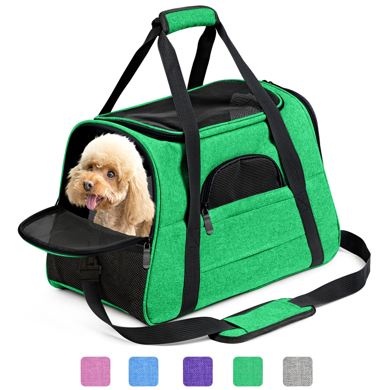 Cat Backpack Carrier Portable Cat Transport Bag Airline Approved Pet Travel Carrier For Cats - anconmall