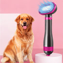 2-In-1 Pet Dog Dryer Quiet Dog Hair Dryers and Comb Brush Grooming Kitten Cat Hair Comb Puppy Fur Blower Low Noise Temprature - anconmall