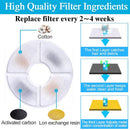 Replacement Activated Carbon Filter for Dog Cat Water Drinking Fountain Replaced Filters Pet Round Dispenser Accessories
