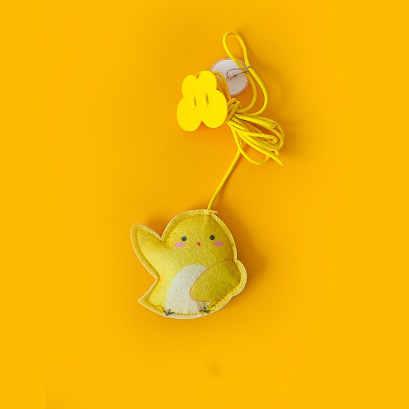 Hanging Elastic Rope Feather Cat Stick Funny Cat Toy with Small Bell Interactive Playing Teaser Wand Toy for Kitten Cat Supplies - anconmall