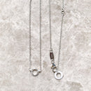 Charm Necklace Round Carrier Winter Fashion Filigree Jewelry Europe 925 Sterling Silver Gift For Women Men