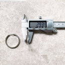 Creole Hinged Hoop Earrings Large,Europe Style Glam Trendy Fine Jewerly For Women Men Gift In 925 Sterling Silver