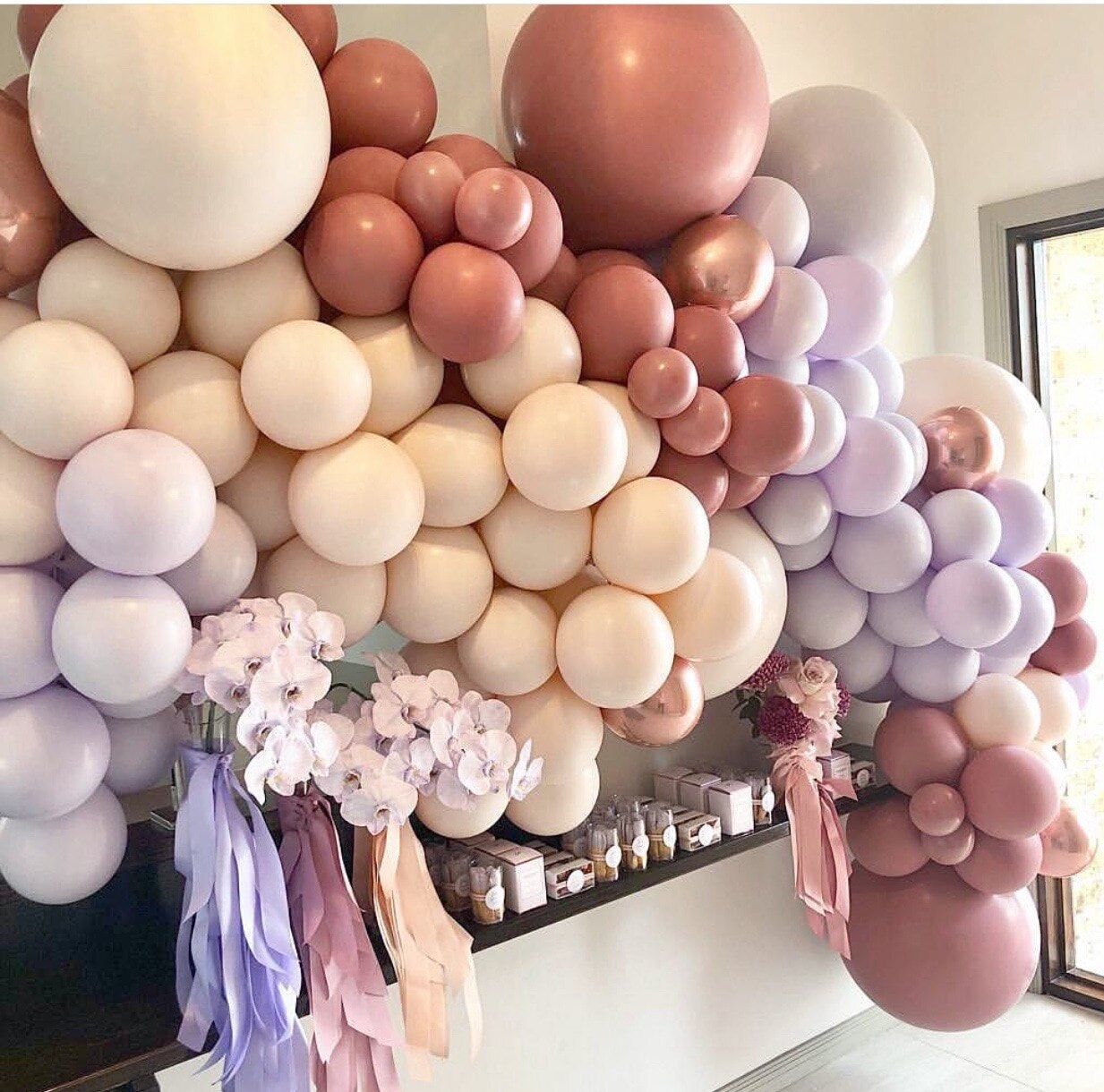 Macron Balloon Set Arch Garland for Birthday Welcome Home Gender Reveal Wedding Party Supplies Balloon Decoration - anconmall
