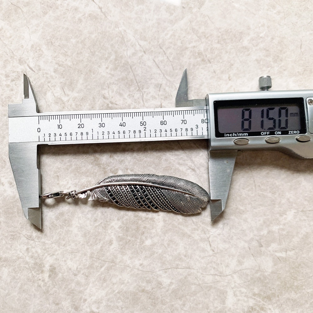 Pendant Black Feather Winter Brand New Fashion Jewelry Europe 925 Sterling Silver Accessories Gift For Women Men