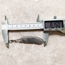 Pendant Black Feather Winter Brand New Fashion Jewelry Europe 925 Sterling Silver Accessories Gift For Women Men