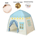 Children's Tent Indoor Outdoor Games Garden Tipi Princess Castle Folding Cubby Toys Tents  Enfant Room House Teepee Playhouse