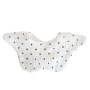 Cartoon Printed Baby Bib Round Petal Saliva Towel Comfortabel Cotton Breathable Apron Newborn 360 Degree Rotation Bandanas Burp