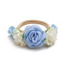 Baby Headband Cute Elastic Flower Rhinestone Hair Band Newborn Toddler Headband for Baby Infant Toddler Girls Hair Accessories