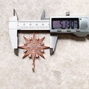 Pendant Lucky Magic Star Rose Gold Spring New Jewelry Romantic 925 Sterling Silver Magical Gift For Women