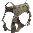 Tactical Dog Vest Harness Military Dogs Harness Working Dog Molle Vest with Metal Buckles Outdoor Training for Medium Large Dogs
