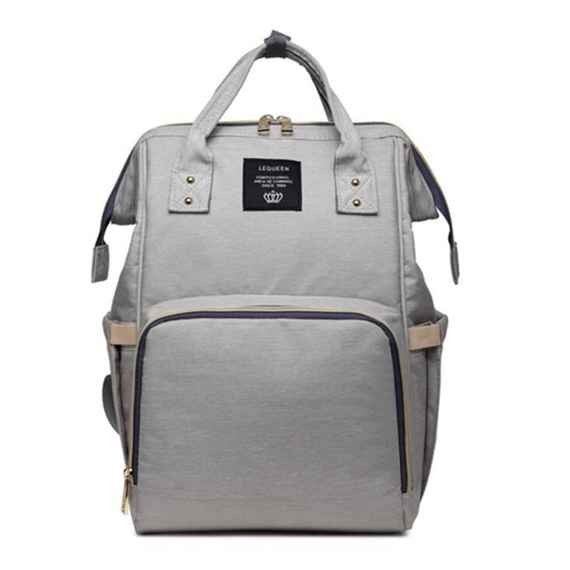 Lequeen Mummy Maternity Nappy Bag Brand Large Capacity Baby Bag Travel Backpack Designer Nursing Bag for Baby Care Drop Shipping