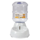 3.8L Gravity Pet Water Dispenser Cat Automatic Feeder Plastic Dog Bottle Water Fountain Food Water Dispenser Cats Feeding Bowl