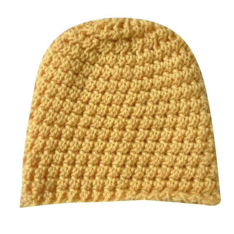 Baby Turban Hat Beanie Hat Winter Autumn Knitting for Girls 0-24M Breathable Headdress Highly Stretchy Universal Hat