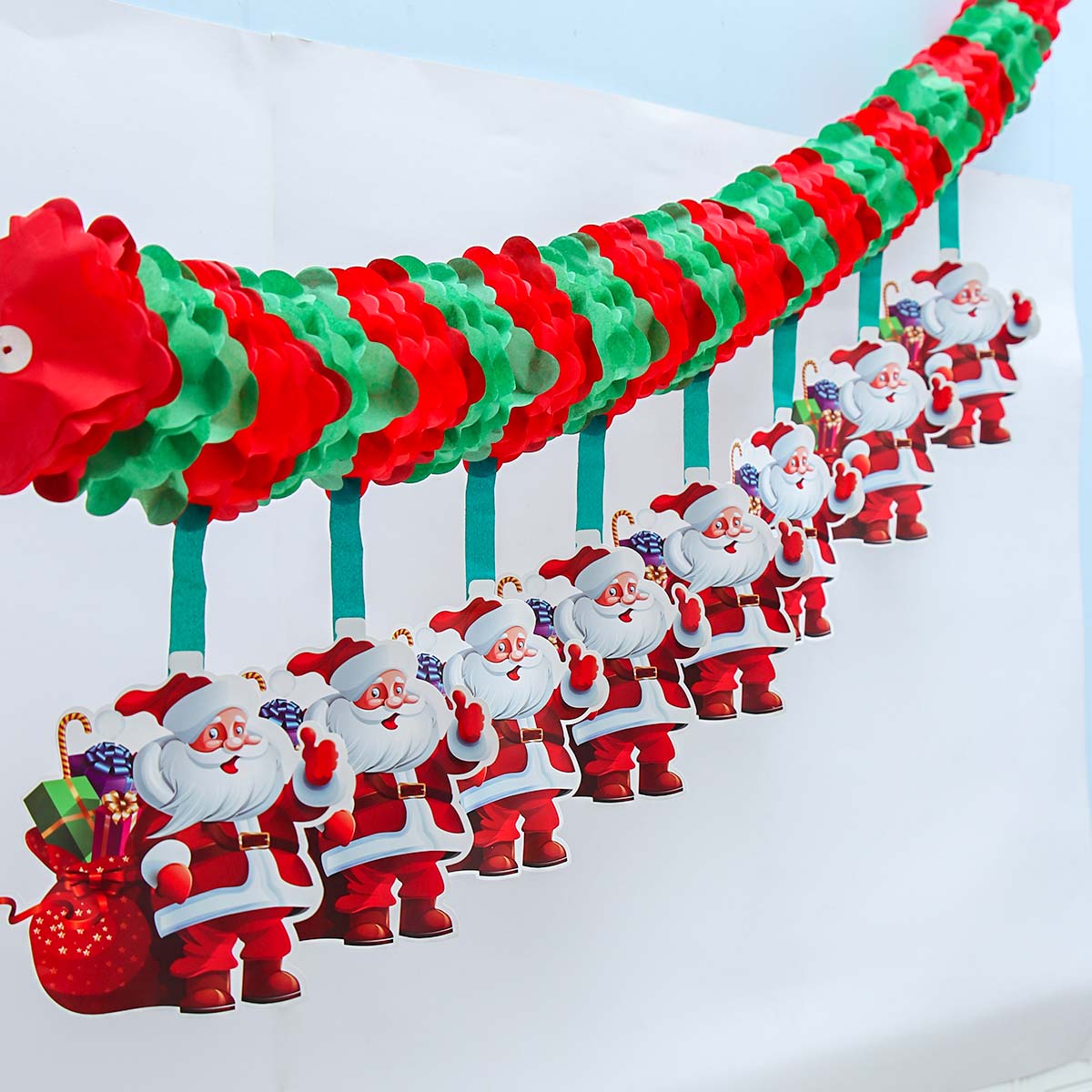 Christmas Santa Claus Banner Merry Christmas Decor For Home 2022 Xmas Drop Ornaments Holiday Party Navidad Kerst New Year 2023