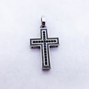 Pendant Black Cross Summer Vintage Unisex Jewelry Europe Accessorie 925 Sterling Silver Gift For Woman Men
