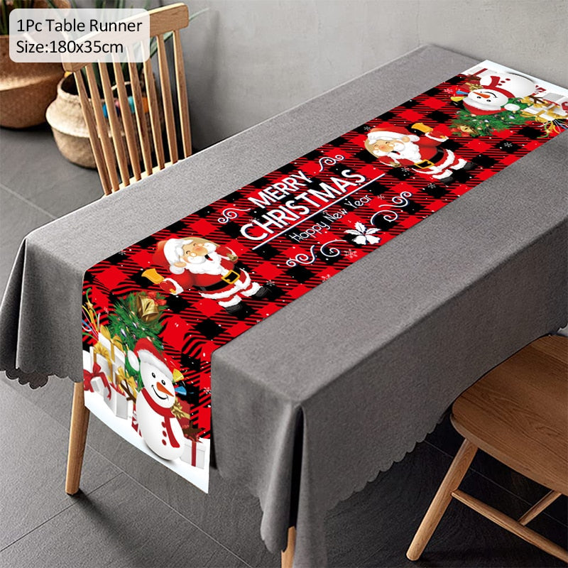 Merry Christmas Porch Door Banner Hanging Ornament Christmas Decoration For Home Xmas Navidad 2022 Happy New Year 2023