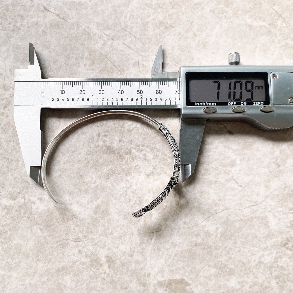 Bracelet Bangle Royal Ornamentation Sword Europe  Brand New 925 Sterling Silver Fine Jewelry Vintage Gift For Women Men