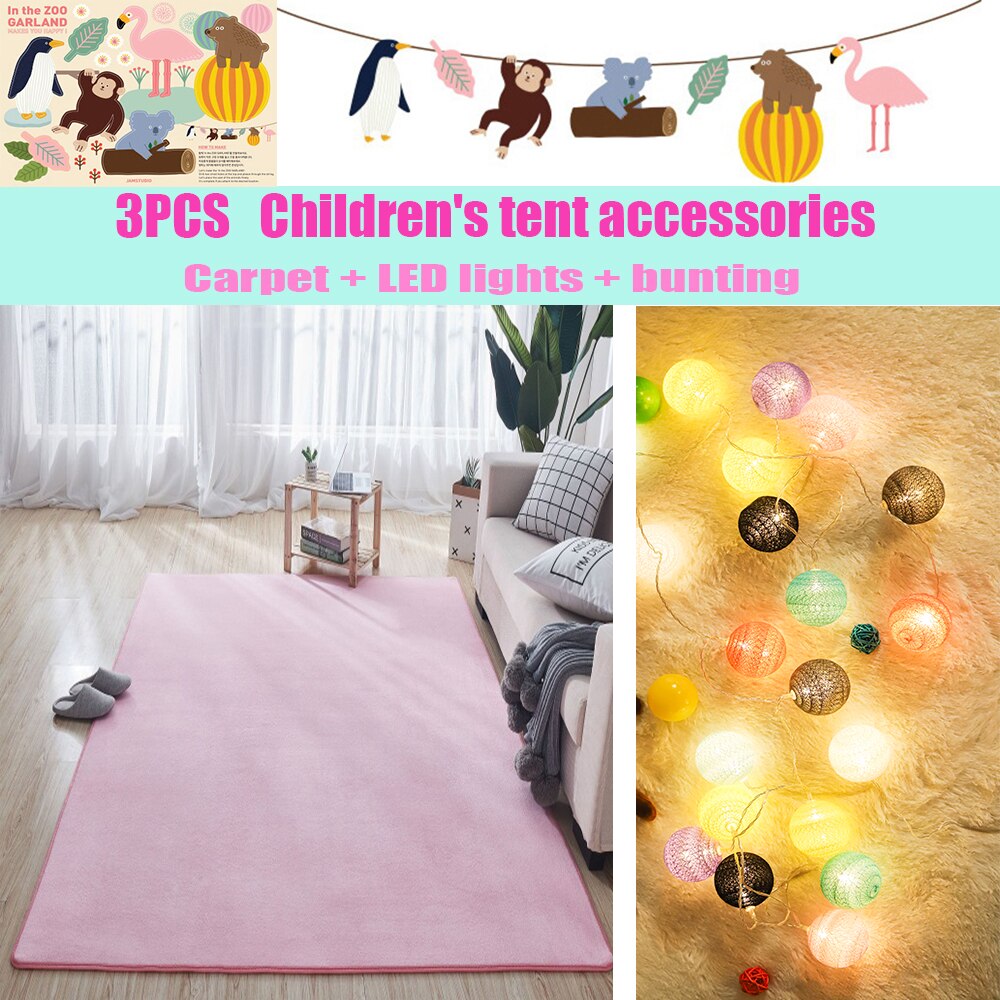 Children's Tent Indoor Outdoor Games Garden Tipi Princess Castle Folding Cubby Toys Tents  Enfant Room House Teepee Playhouse