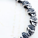 Black Zirconia Skeleton Skull Bracelet,Europe Style Heart Good Jewelry For Men & Women,Rebel Gift In Silver,Super De