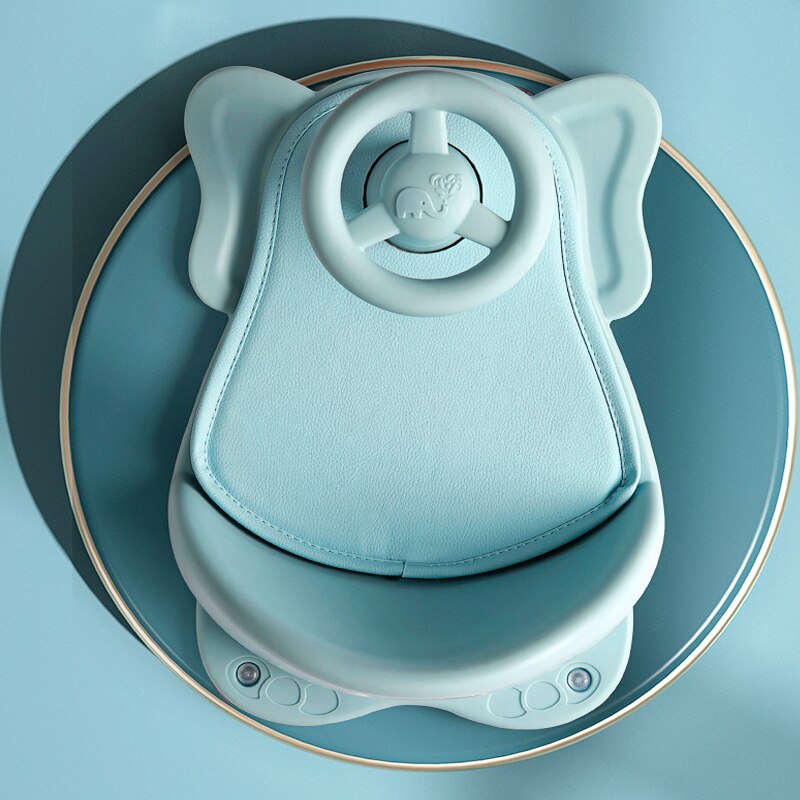 Baby Bath Seat Can Sit, Lie Down, Newborn Non-slip Round Bathtub Seat with Non-Slip Soft Mat Universal Safety Support Bath Chair