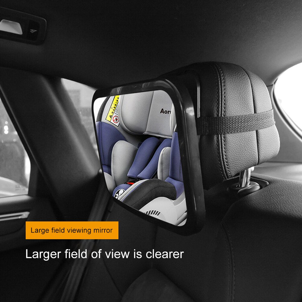 Baby Car Mirror Rearview Mirror Baby for Back Seat Headrest Monitor Adjustable Car Interior Accessories Child Kids Mirrors