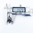 Pendant Skull Skeleton Winter Fashion Jewelry Europe 925 Sterling Silver Accessories Rebel Gift For Women Men