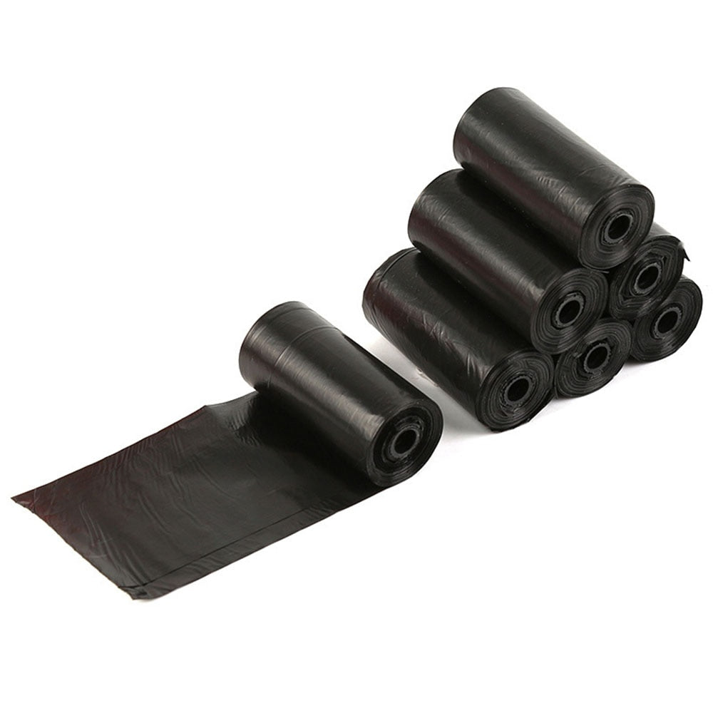 Pure Dog Poop Bag 15 Bags/Roll Biodegradable Large Dogs Waste Bags Dispenser Outdoor Home Clean Refill Garbage Bag Pet Supplies